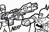 Nerf Gun Blaster Rival Paintball Getdrawings Divyajanani Source sketch template