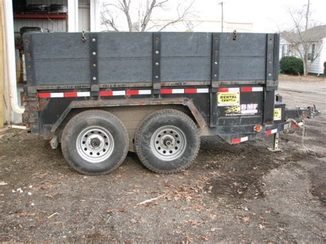 dump trailer ft  surge brakes mechanicsville rental