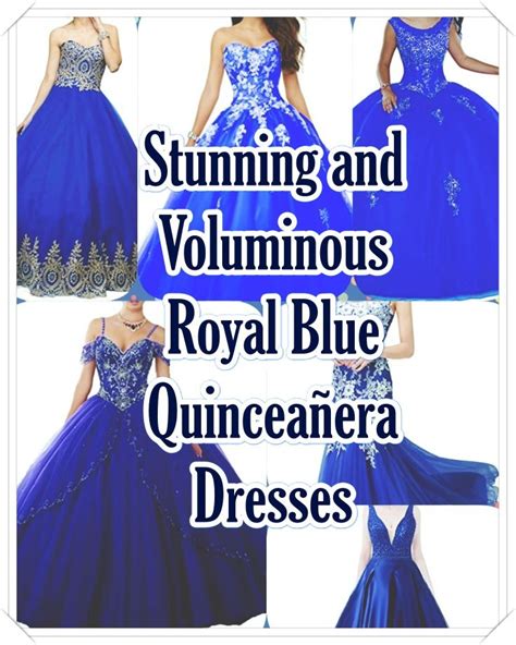 Quinceanera Guide Royal Blue Quinceanera Dresses In Autumn Shades