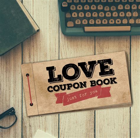 love coupon book for him printable diy t digital pdf