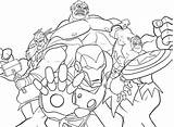 Squad Marvel sketch template