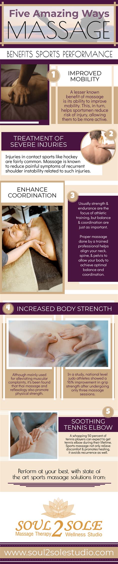 five amazing ways massage benefits sports performance soul 2 sole