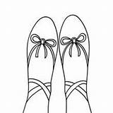 Ballet Coloring Pages Shoes Toe Dance Hellokids Ballerina Shoe Dancers Young Getcolorings Drawing Pointe Getdrawings Group Colorings sketch template