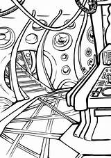 Tardis Pages Doctor Coloring Who Getcolorings Colorear Para sketch template