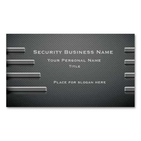 security service business business card zazzlecom services business security service