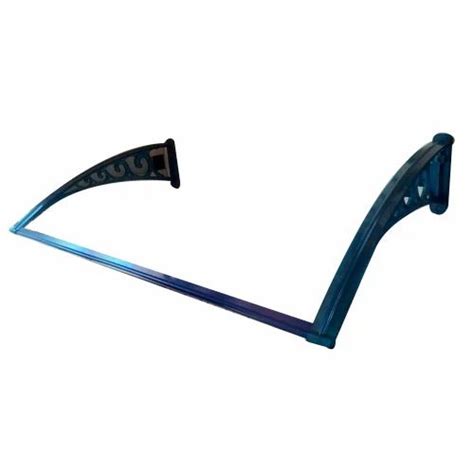 blue polycarbonate window awning bracket  rs number  sanand id