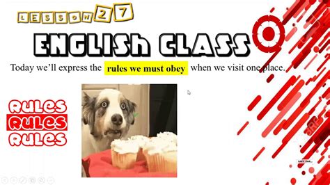 english class   rules rule rules elt skills   youtube