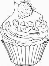 Cupcakes Sheets sketch template