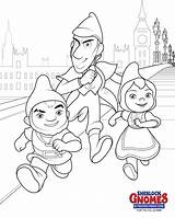 Pages Coloring Sherlock Gnomes Printable Redneck Gnome Cute Sheets Getcolorings Kids Color Fun Choose Board sketch template