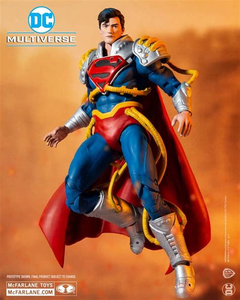 mcfarlane toys superman prime announced  fanboy seo
