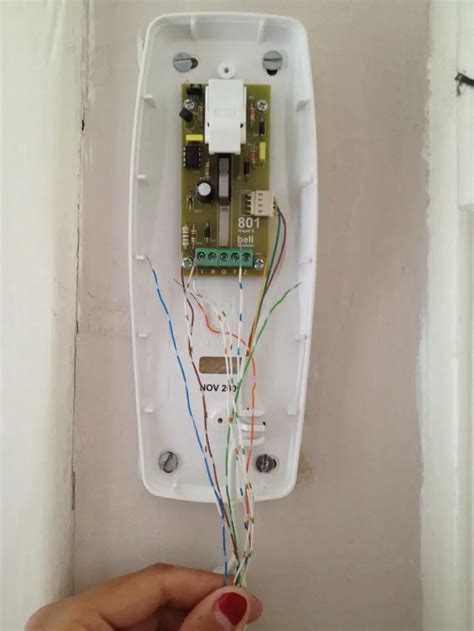 door entry system wiring replacing  handset page  diynot forums