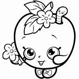 Coloring Lipstick Pages Shopkins Getcolorings Lips sketch template