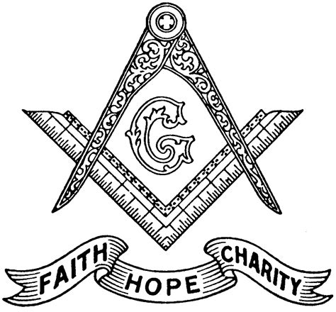 masonic clipart  freemason symbols square  compasses
