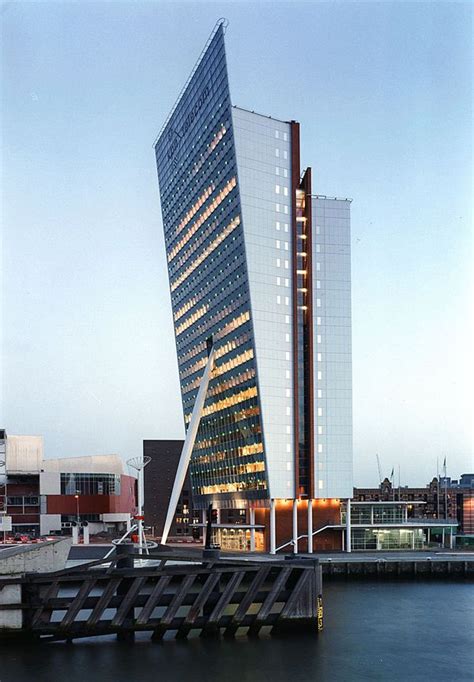 kpn tower  rotterdam netherlands construction mullion transom facade