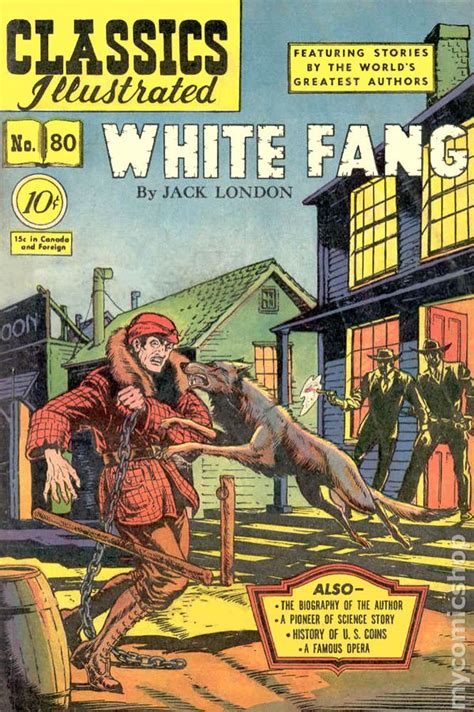 classics illustrated 080 white fang 1951 comic books