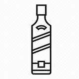 Walker Johnnie Icon Liquor Spirits Whisky Bourbon Coloring Pages Template Editor Open sketch template