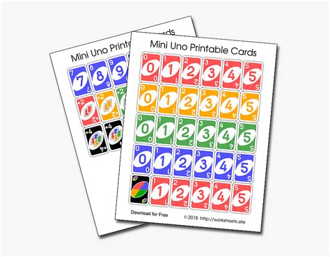 printable uno cards deck  printable uno cards hd png