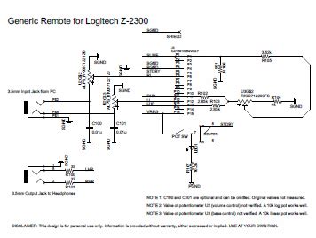 logitech   schematic