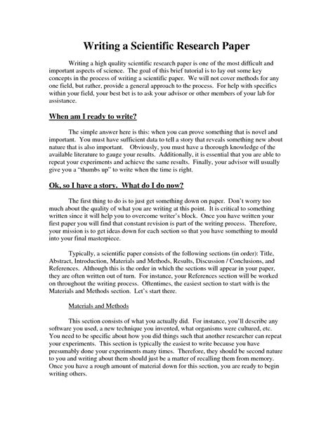 scientific research paper format template writinghtmlwebfccom