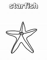 Starfish Wonderful Coloring sketch template
