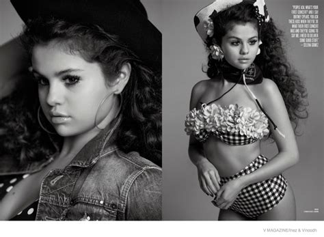 On The Cover Selena Gomez Rocks V Magazine Spring 2015