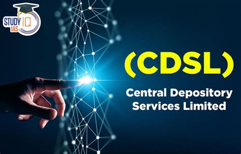 central depository services limited cdsl