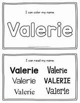 Valerie sketch template