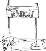 Wilder Westen Ausmalbilder Ranch Alte Ausmalbild sketch template