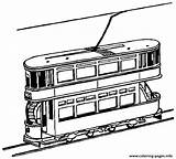 Train Coloring Tram Pages York Printable Caboose Clipart Outline City Trains 9d66 Color Kids Colouring Cliparts Print Taxi Cab Drawings sketch template