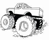 Monster Truck Coloring Digger Pages Grave Kids Printable Trucks Color Drawing Bigfoot Printables Son Jam Mutt Template Drawings Getdrawings Sheets sketch template