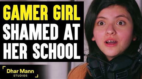 Gamer Girl Gets Shamed At School Ft Sssniperwolf Dhar Mann Gamer