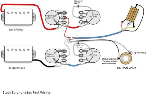 les paul wiring diagram simple