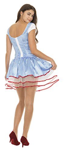 Wizard Of Oz Sexy Dorothy Corset And Tutu Costume Set