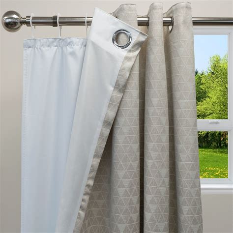 blackout thermal curtains lining eyelet  harry corry