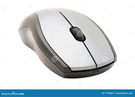 grey mouse stock image image  click modern concept