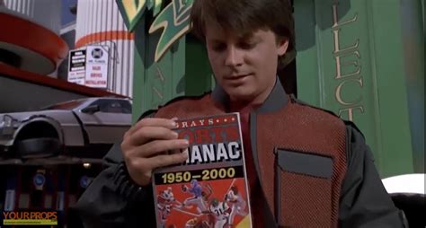 future  grays sports almanac replica  prop