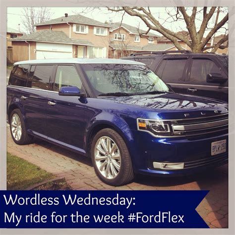 wordless wednesday  ride   week fordflex mapsgirlca