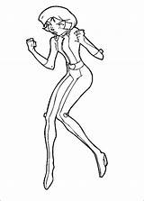 Totally Spies Coloring Books Pages Last sketch template