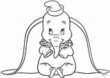 Dumbo Coloring Pages Disney Big Ears Printable Color Kids Drawing Supercoloring Paper Print Animals Cartoons Books Characters Getcolorings Cartoon Categories sketch template