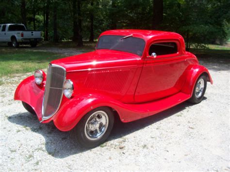 1933 Ford Three Window Coupe Street Rod Beautiful Car