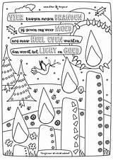 Advent Kerst Kleurversjes Christelijke Gedicht Vierde Kaarsen Kerstmis Derde Vier Versje Tweede Branden Naar Mogen Bord Adventszondag Bijbel Zondagschool Oud sketch template