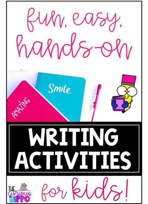 fun writing activities  kids fun writing activities writing