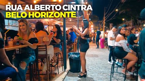 Rua Alberto Cintra UniÃo Nightlife Belo Horizonte Mg Na Rua 4k