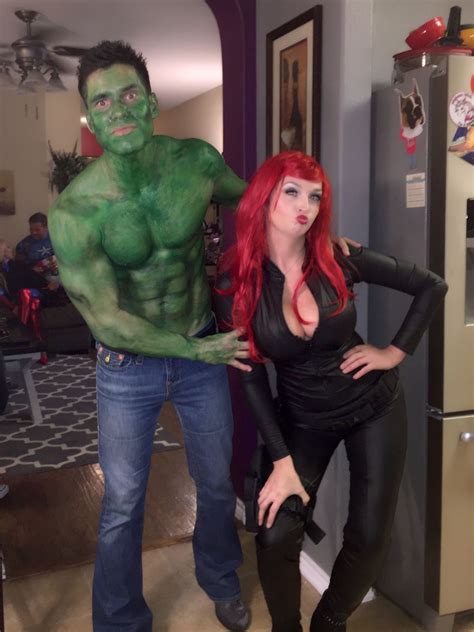 Hulk And Black Widow Halloween Couples 💘 Avengers