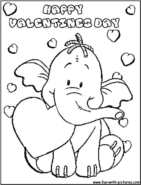 cute valentines day coloring pages getcoloringpagescom