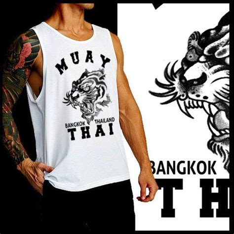 Muay Thai Thailand Sak Yant Fighter Thai Boxer Martial Arts Etsy In