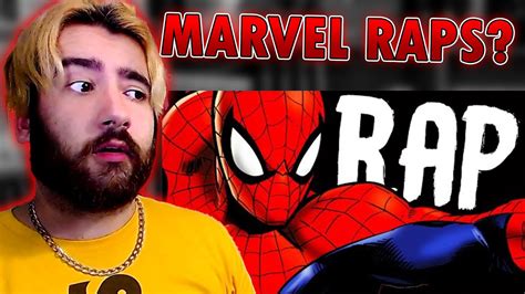 reaction spider man rap tangled in the web rustage ft ben