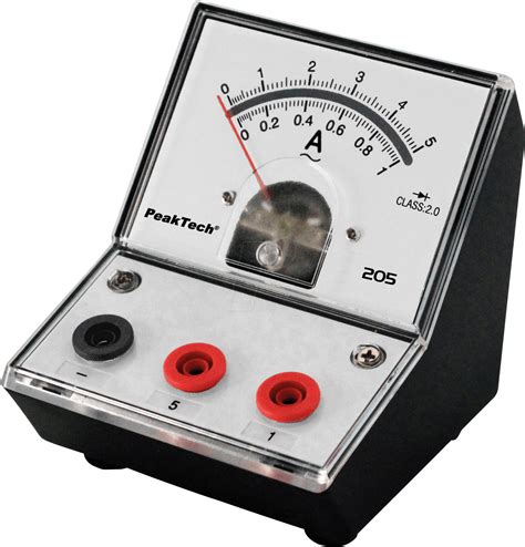peaktech   ampere meter analogue benchtop      ac  reichelt elektronik