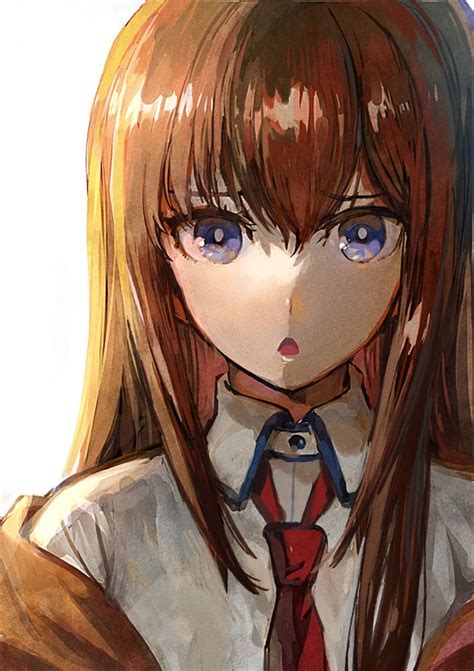 Makise Kurisu Personagens De Anime Menina Anime Anime