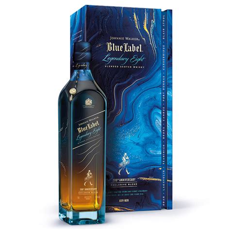johnnie walker blue label legendary   anniversary whisky  maltscom